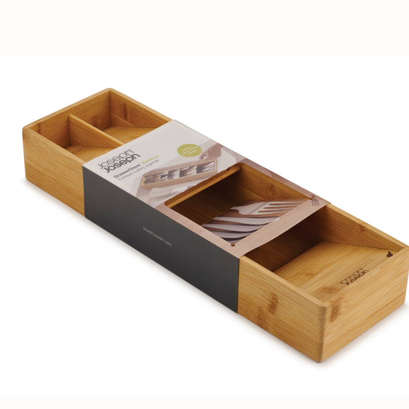 DrawerStore Bambou Organisateur de couverts - Joseph Joseph - Range-couvert - - La Guilde Culinaire