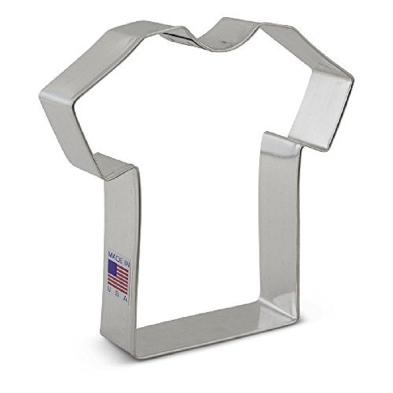 Emporte-pièce T-shirt 4 3/8" x 4 3/8" - Ann Clark Cookie Cutters - Emporte-pièce - - La Guilde Culinaire