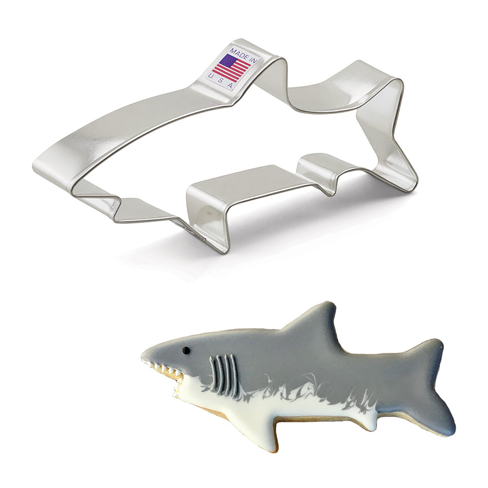 Emporte-pièce en forme de requin 5 3/4" - Ann Clark Cookie Cutters - Emporte-pièce - - La Guilde Culinaire