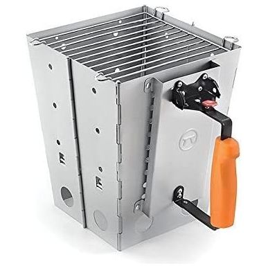 Gril camping repliable et allume cheminée Outset ! - Outset - Gril - - La Guilde Culinaire