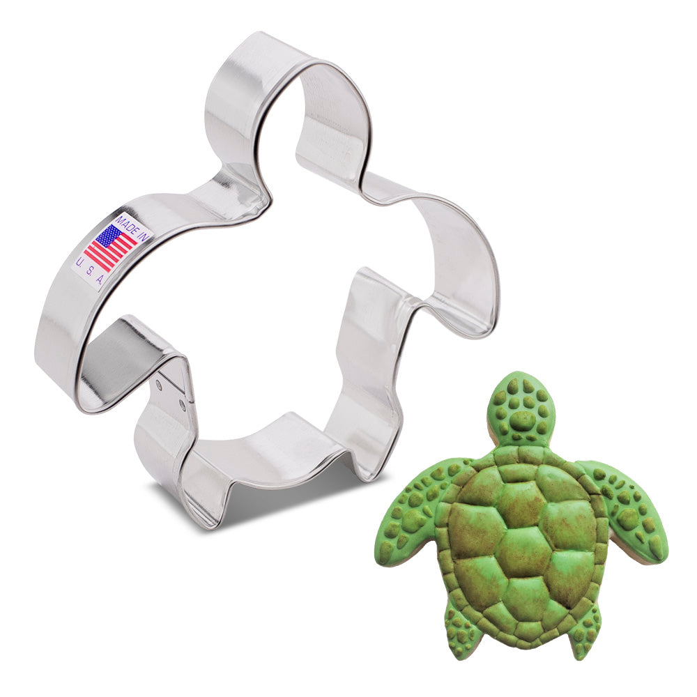 Emporte-pièce Tortue de mer 4 1/8" - Ann Clark Cookie Cutters - Emporte-pièce - - La Guilde Culinaire