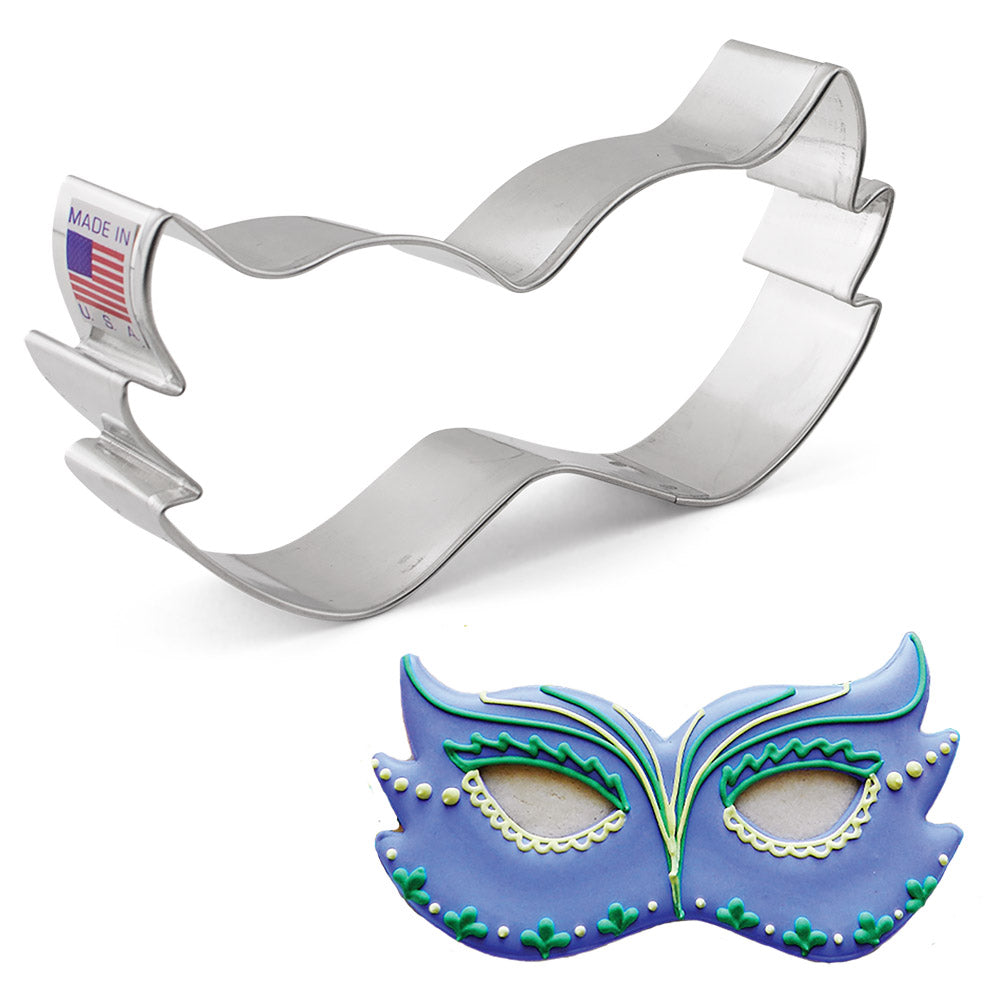 Emporte-pièce Masque 2 1/4"x 4 1/2" - Ann Clark Cookie Cutters - Emporte-pièce - - La Guilde Culinaire