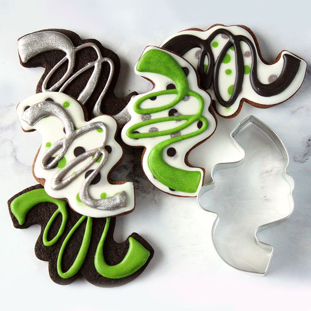 Emporte-pièce Confetti par Lilaloa 4 1/8" x 1 7/8" - Ann Clark Cookie Cutters - Emporte-pièce - - La Guilde Culinaire
