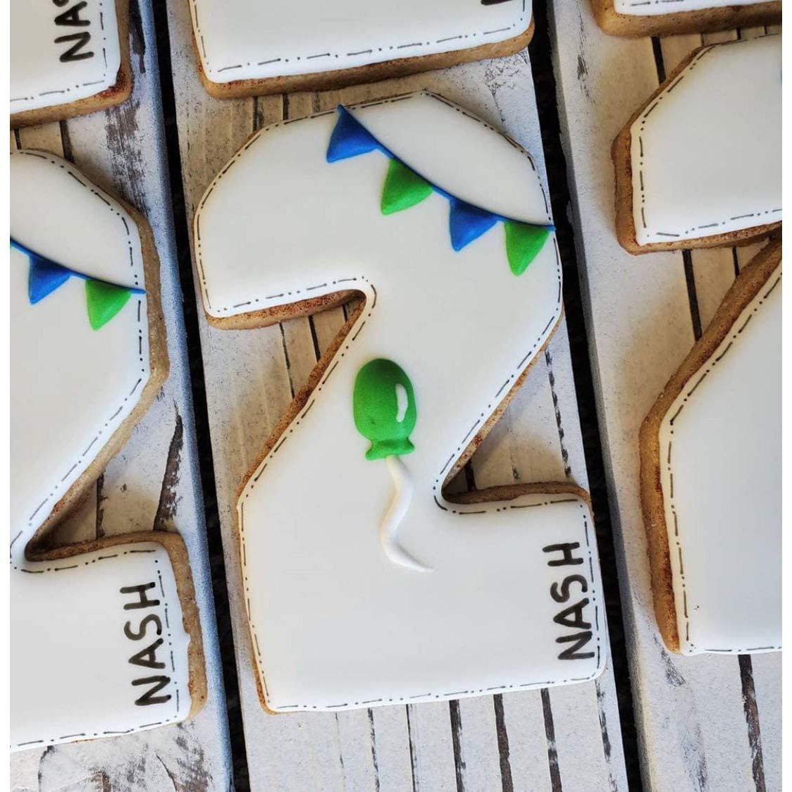 Emporte-pièce Chiffre 2 - 4.25" x 2.5" - Ann Clark Cookie Cutters - Emporte-pièce - - La Guilde Culinaire