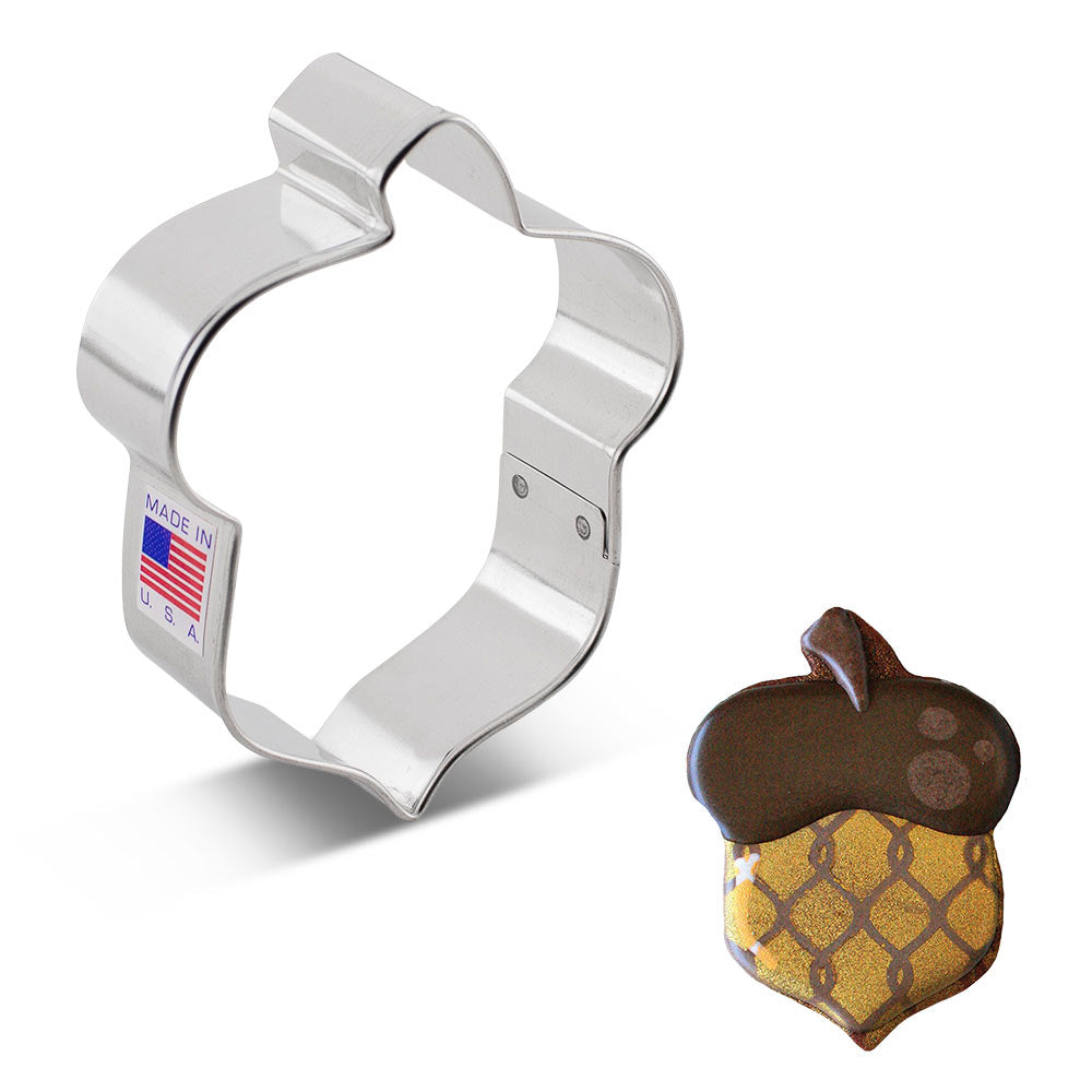 Emporte-pièce Petit Gland 2 1/4"x 1 3/4" - Ann Clark Cookie Cutters - Emporte-pièce - - La Guilde Culinaire