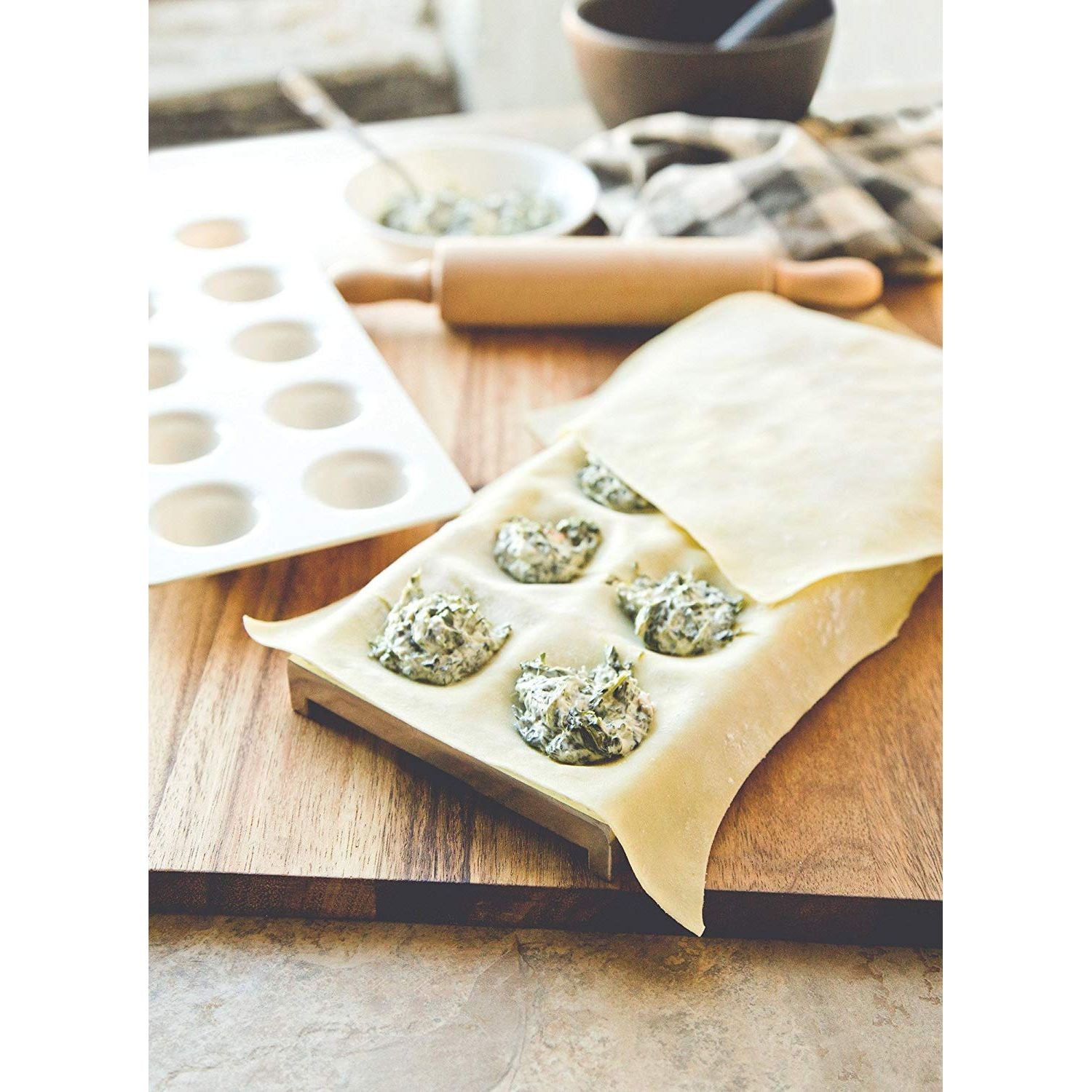 Moule à Ravioli en aluminium jumbo - Fox Run - Moule à raviolis - - La Guilde Culinaire