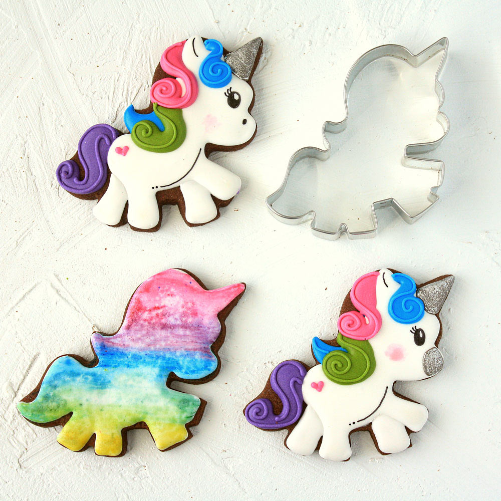 Emporte-pièce Licorne par LilaLoa 3 1/8" x 4 1/4" - Ann Clark Cookie Cutters - Emporte-pièce - - La Guilde Culinaire