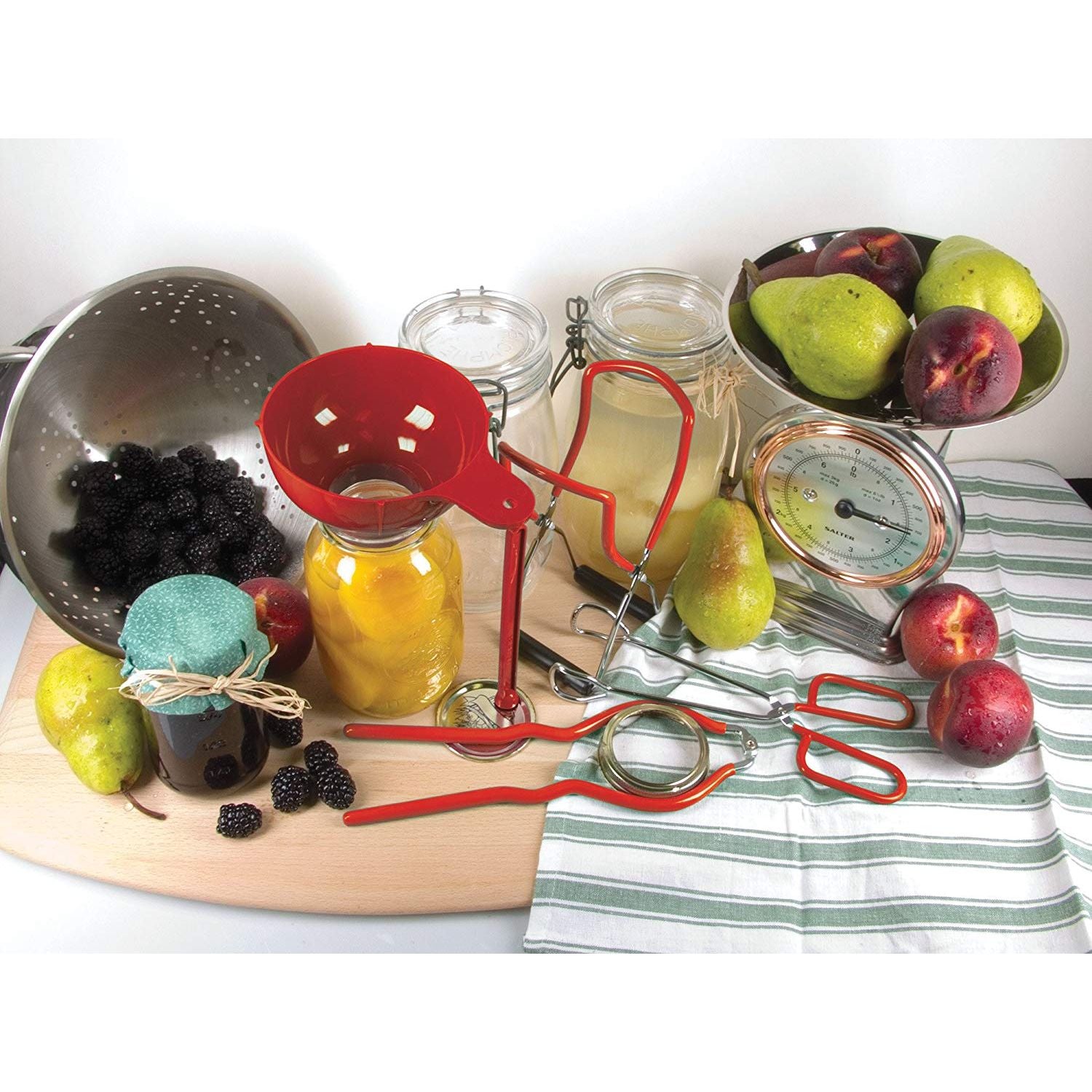 Kit entonnoir+pinces 5 pcs pour conserve - Fox Run - Accessoire - - La Guilde Culinaire