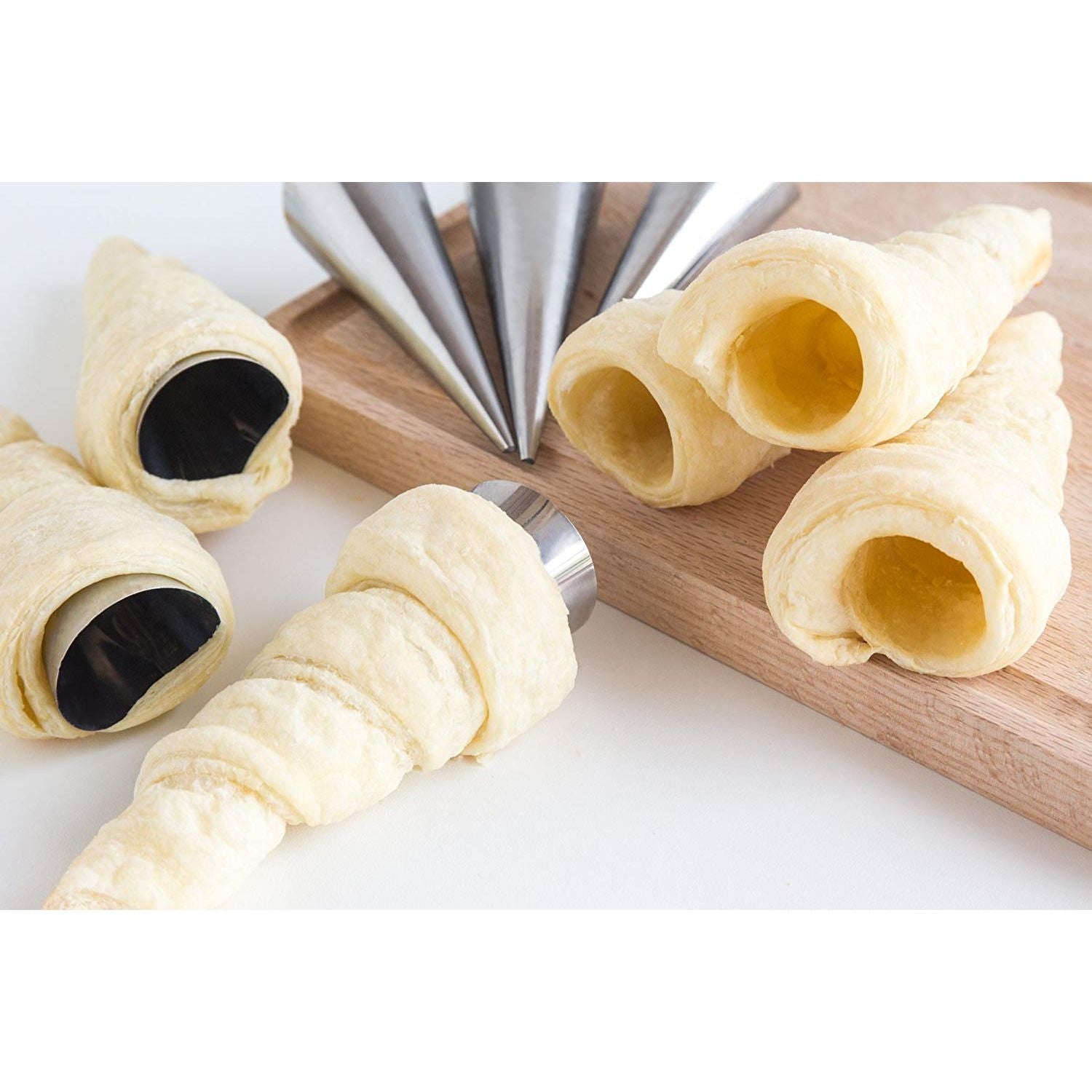 Moules pour cornets à la crème (6 pièces) - Fox Run - Moule pour cornets - - La Guilde Culinaire