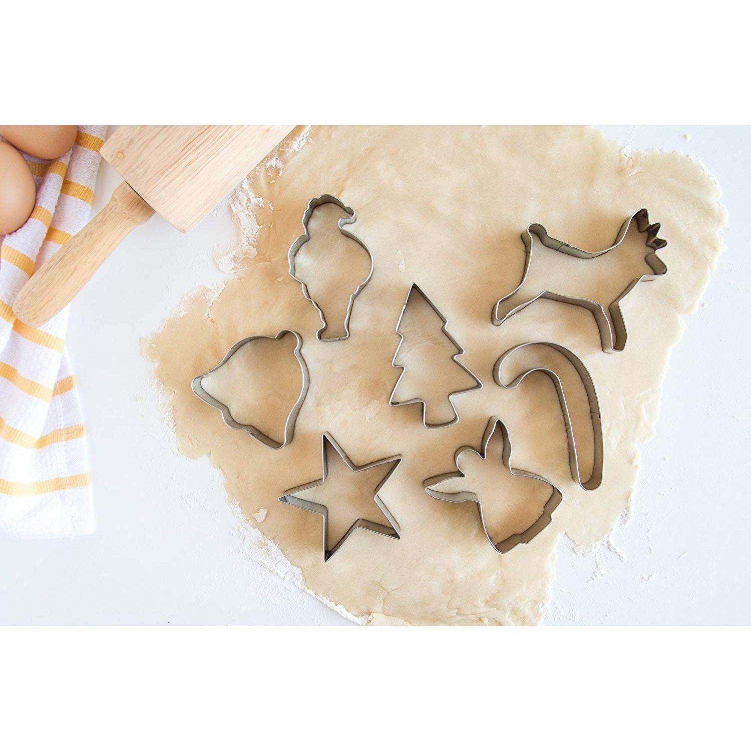 Ensemble d'emporte-pièces Motifs de Noël (7 pièces) - Fox Run - Emporte-pièce - - La Guilde Culinaire