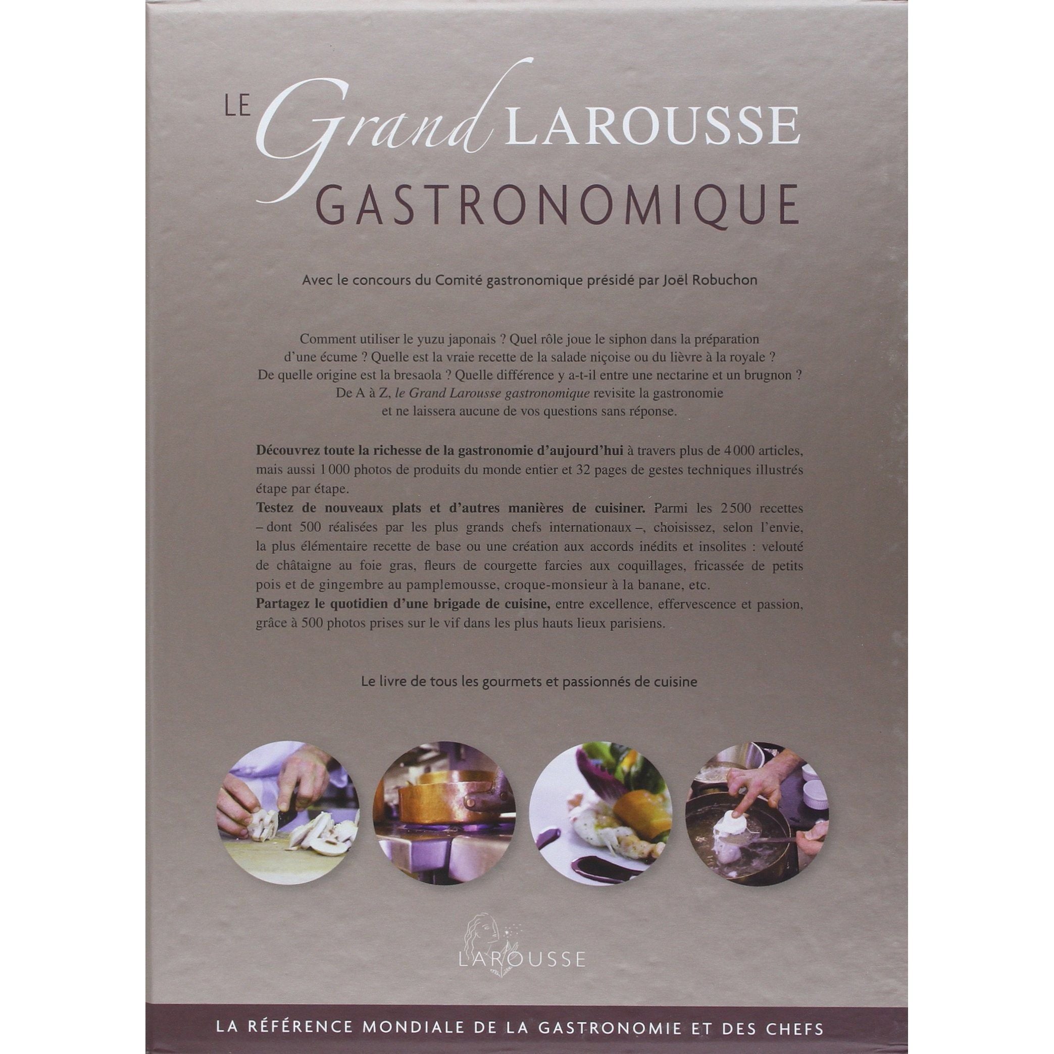 Le grand Larousse gastronomique - Larousse Ed. - Livre de cuisine - - La Guilde Culinaire