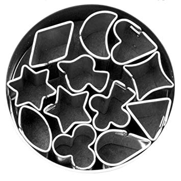 Kit Mini Emportes pièces Jeux de carte (12 pièces) - Fox Run - Emporte-pièce - - La Guilde Culinaire