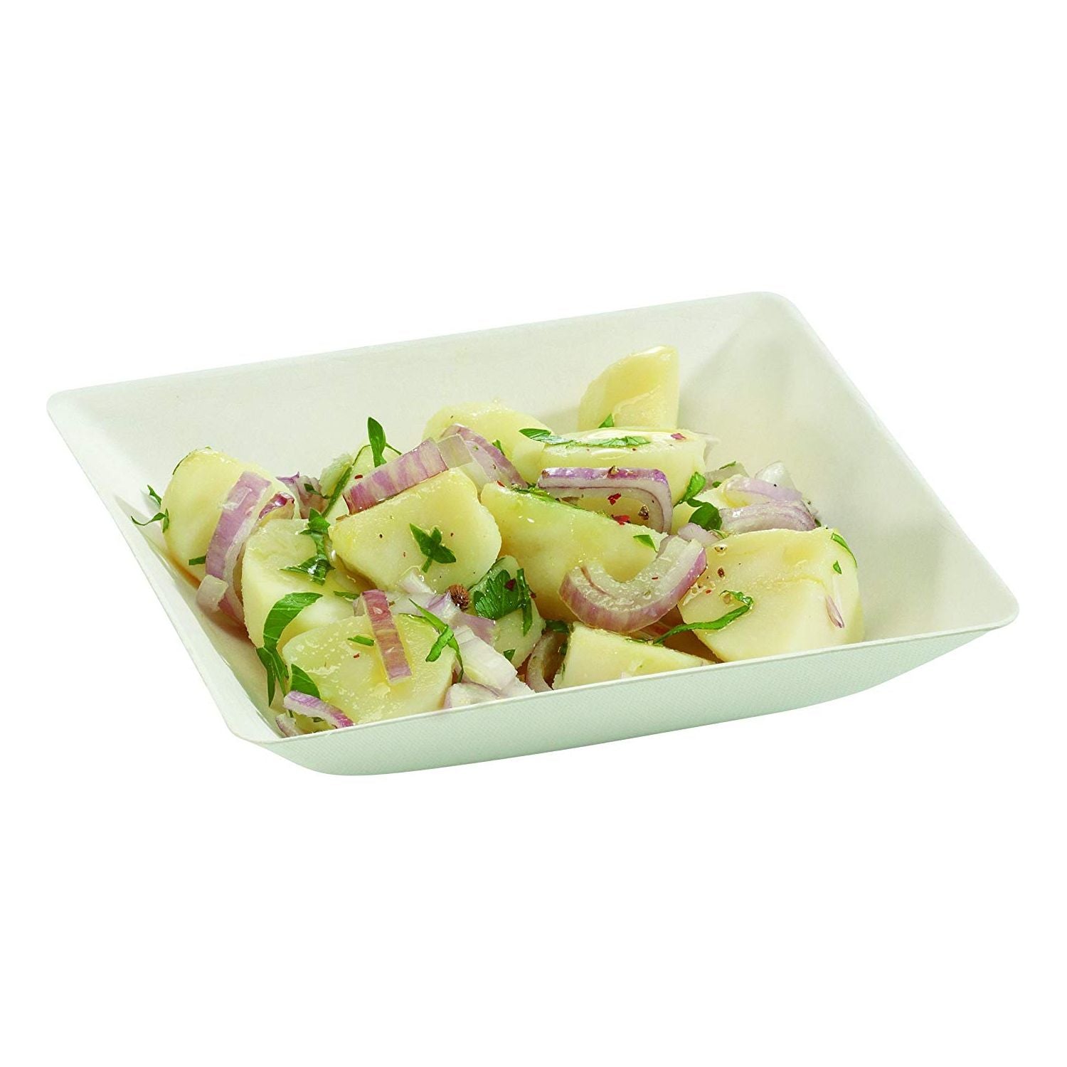 Coupelle basse Imagine pulpe de canne à sucre 130x120x25 mm - paquet de 50 - Solia - Service de table jetable - - La Guilde Culinaire