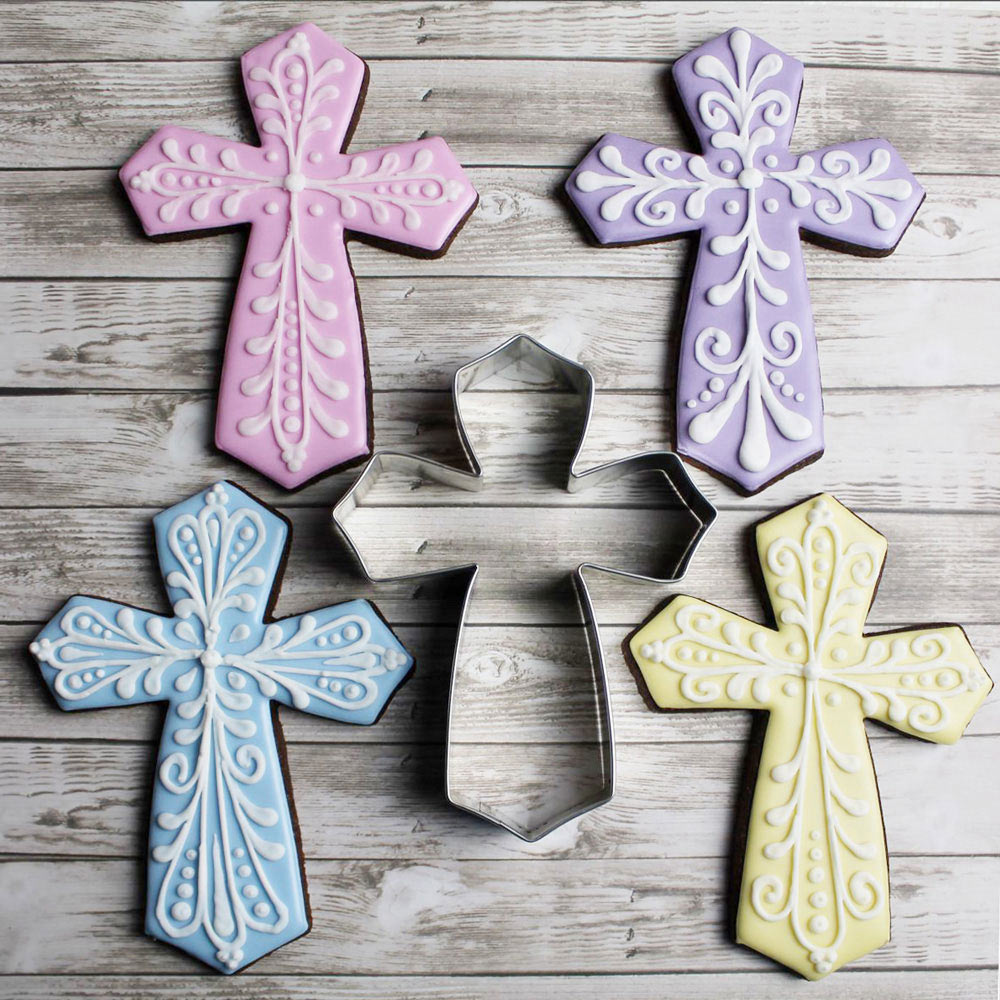 Emporte-pièce Croix 4" x 5.25" x 1" - Ann Clark Cookie Cutters - Emporte-pièce - - La Guilde Culinaire