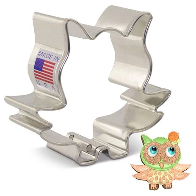 Emporte-pièce Hibou 3 1/2" - Ann Clark Cookie Cutters - Emporte-pièce - - La Guilde Culinaire