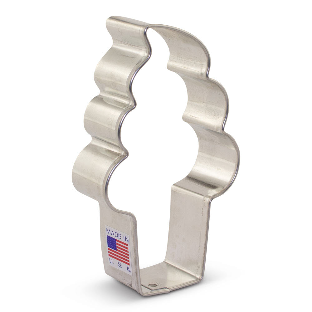 Emporte-pièce Cornet de glace à l'italienne 4" X 2 1/2" - Ann Clark Cookie Cutters - Emporte-pièce - - La Guilde Culinaire