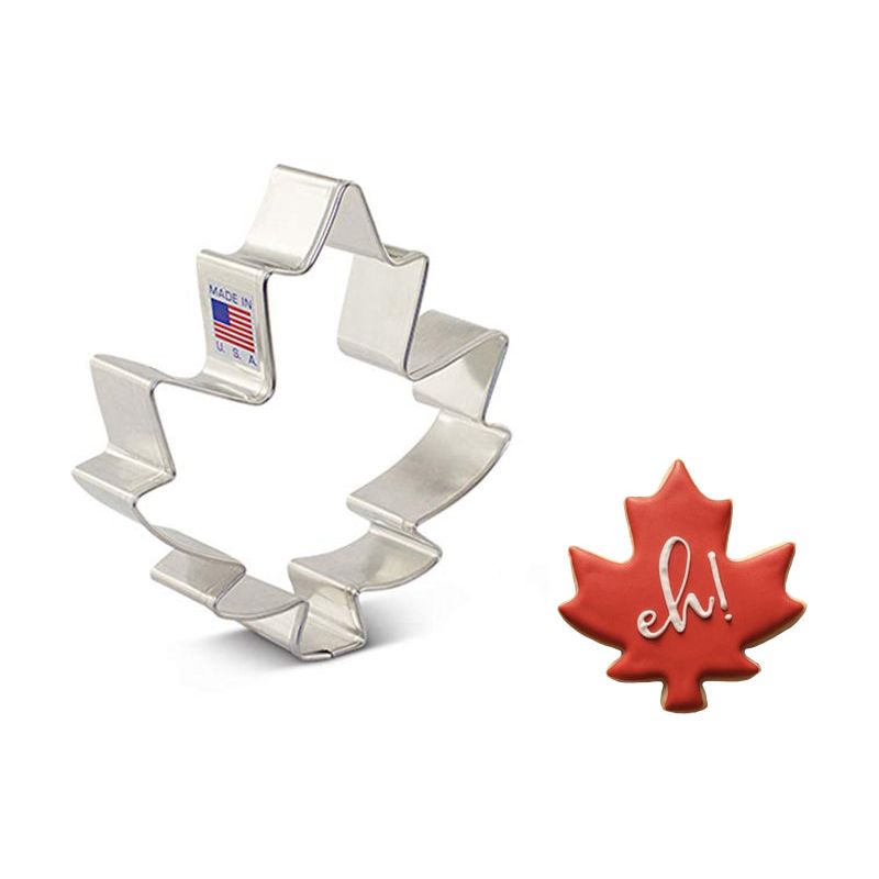 Emporte-pièce Feuille d'érable 3 3/4 - Ann Clark Cookie Cutters - Emporte-pièce - - La Guilde Culinaire