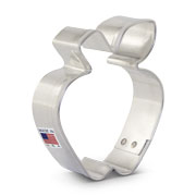 Emporte-pièce Petite Pomme 2 1/8" x 1 3/4" - Ann Clark Cookie Cutters - Emporte-pièce - - La Guilde Culinaire