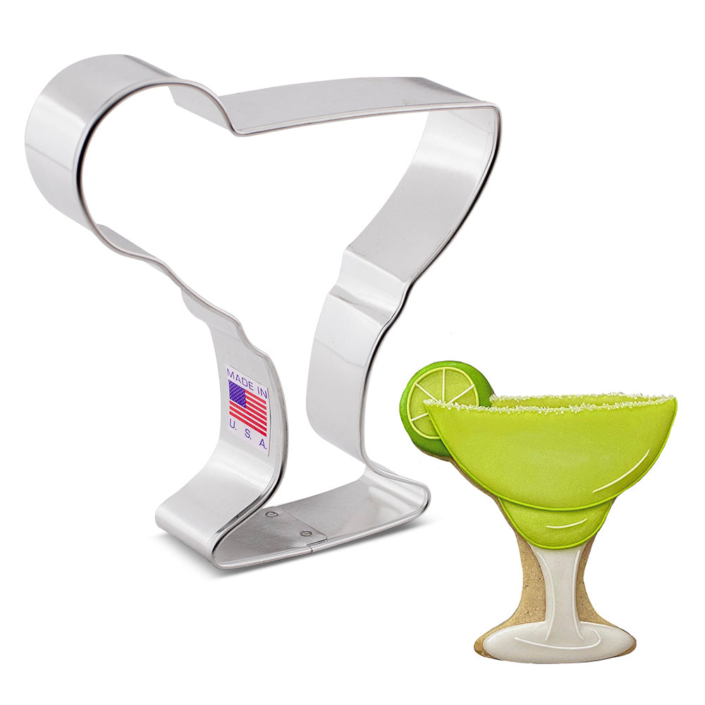 Emporte-pièce Verre à Margarita 4"x4 1/2" - Ann Clark Cookie Cutters - Emporte-pièce - - La Guilde Culinaire