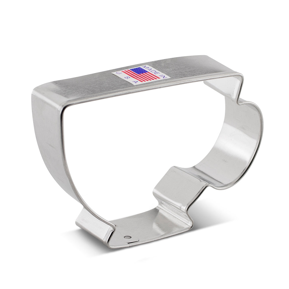 Emporte-pièce Tasse à thé 3 1/2" x 3 1/2" - Ann Clark Cookie Cutters - Emporte-pièce - - La Guilde Culinaire