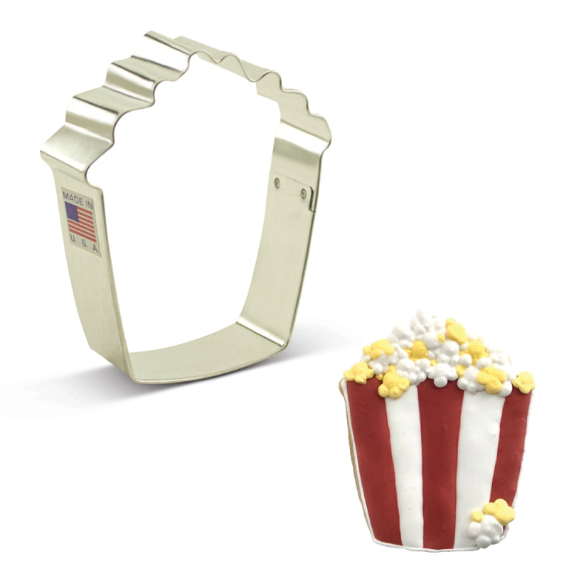 Emporte-pièce Popcorn 3 1/2"x3 1/4" - Ann Clark Cookie Cutters - Emporte-pièce - - La Guilde Culinaire