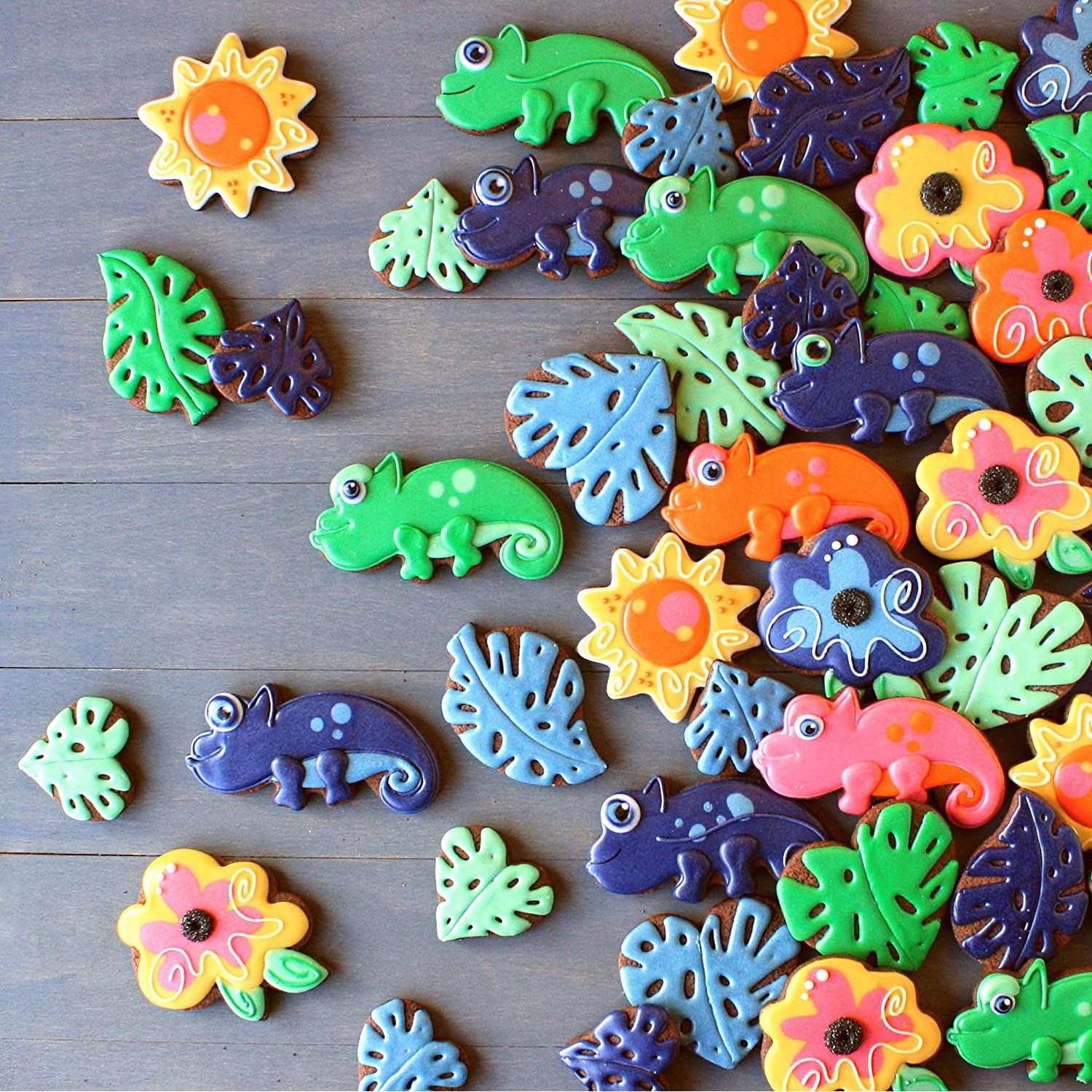 Emporte-pièce Lézard par LilaLoa 3 1/2" x 3 1/2" - Ann Clark Cookie Cutters - Emporte-pièce - - La Guilde Culinaire