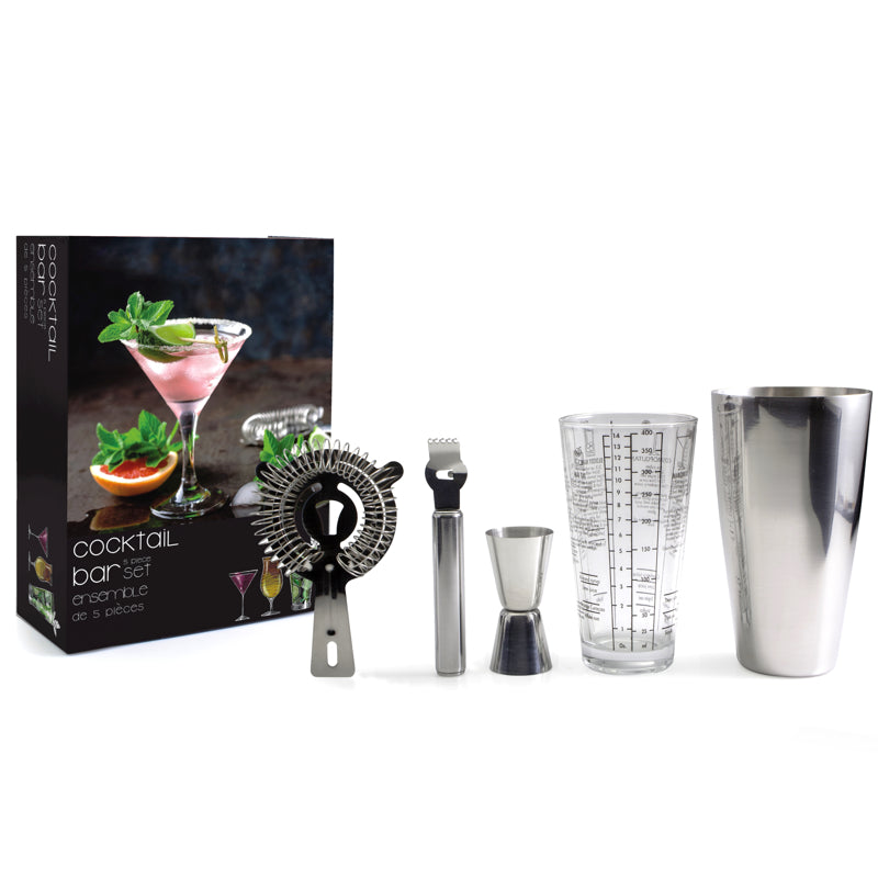 [Pack] Set cocktail - Boston Shaker avec verre mélangeur original |  tireusesabiere.fr