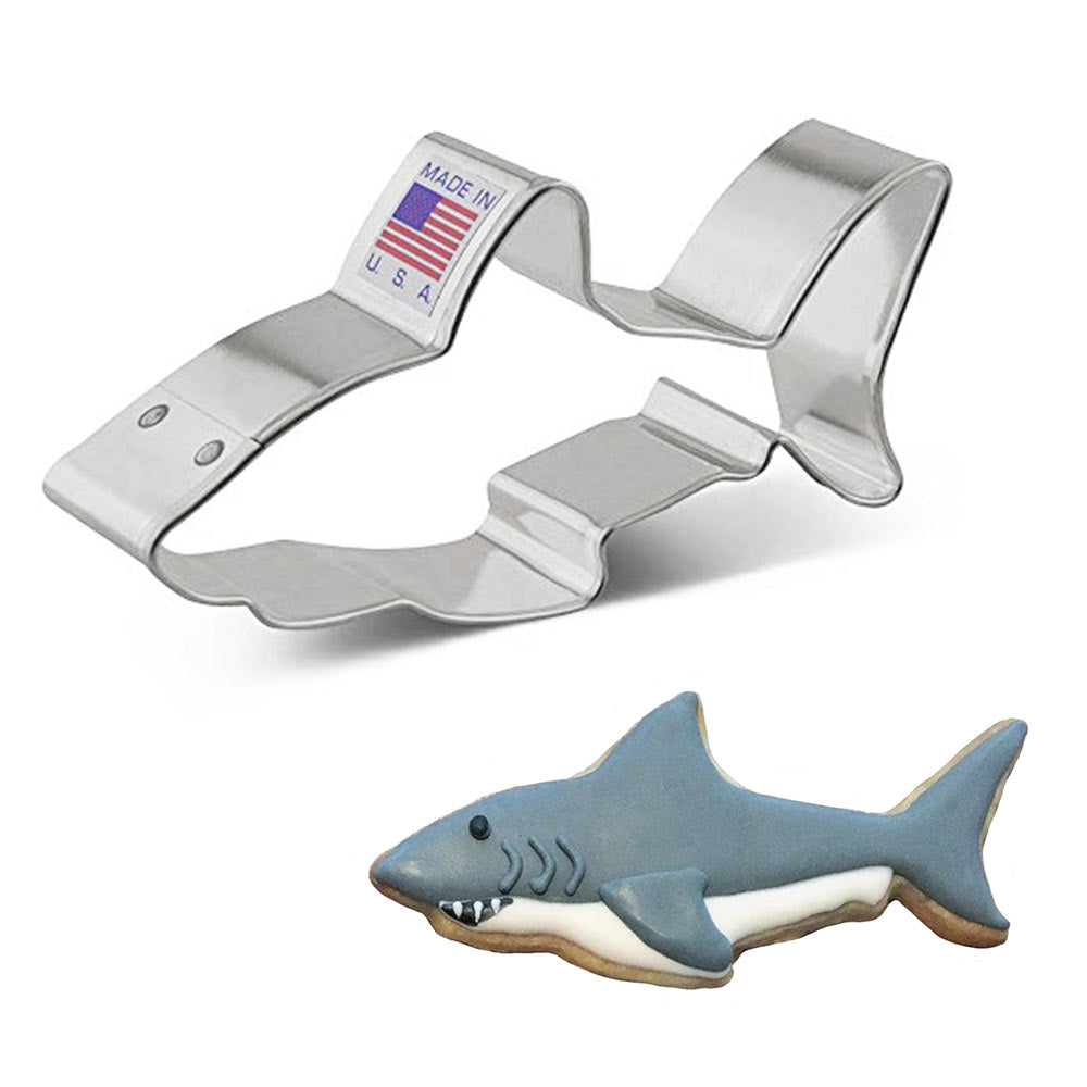 Emporte-pièce Requin 4" x 1 3/4" - Ann Clark Cookie Cutters - Emporte-pièce - - La Guilde Culinaire