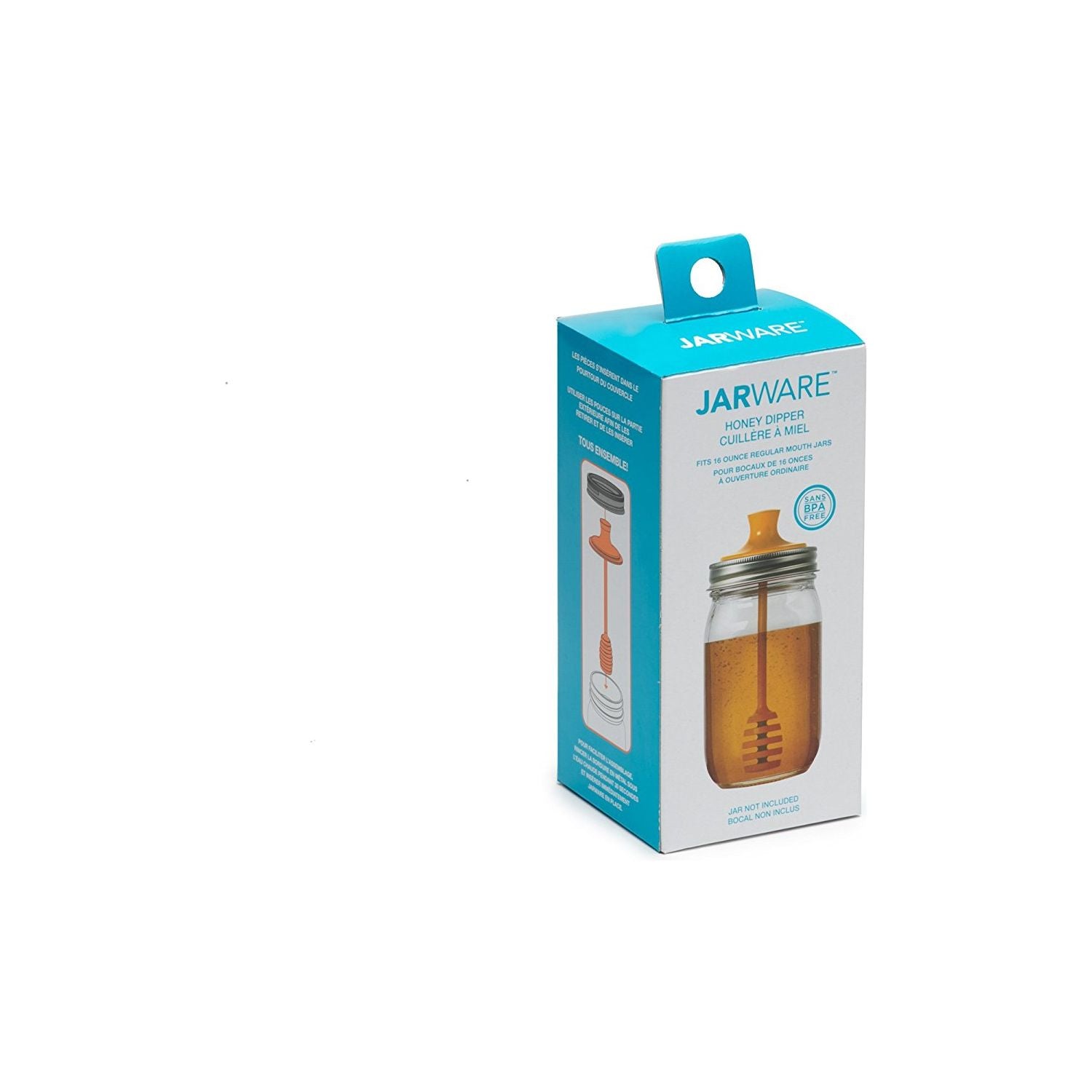 Couvercle cuillère à miel pour pots Mason - Jarware - Pot masson - - La Guilde Culinaire