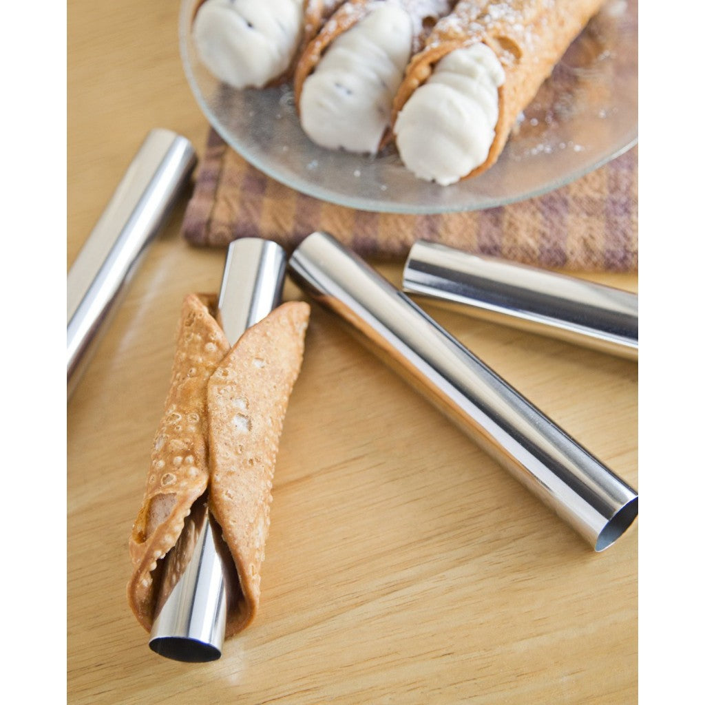 Cylindres pour cannoli (4 pièces) - Fox Run - Cylindre pour cannoli - - La Guilde Culinaire