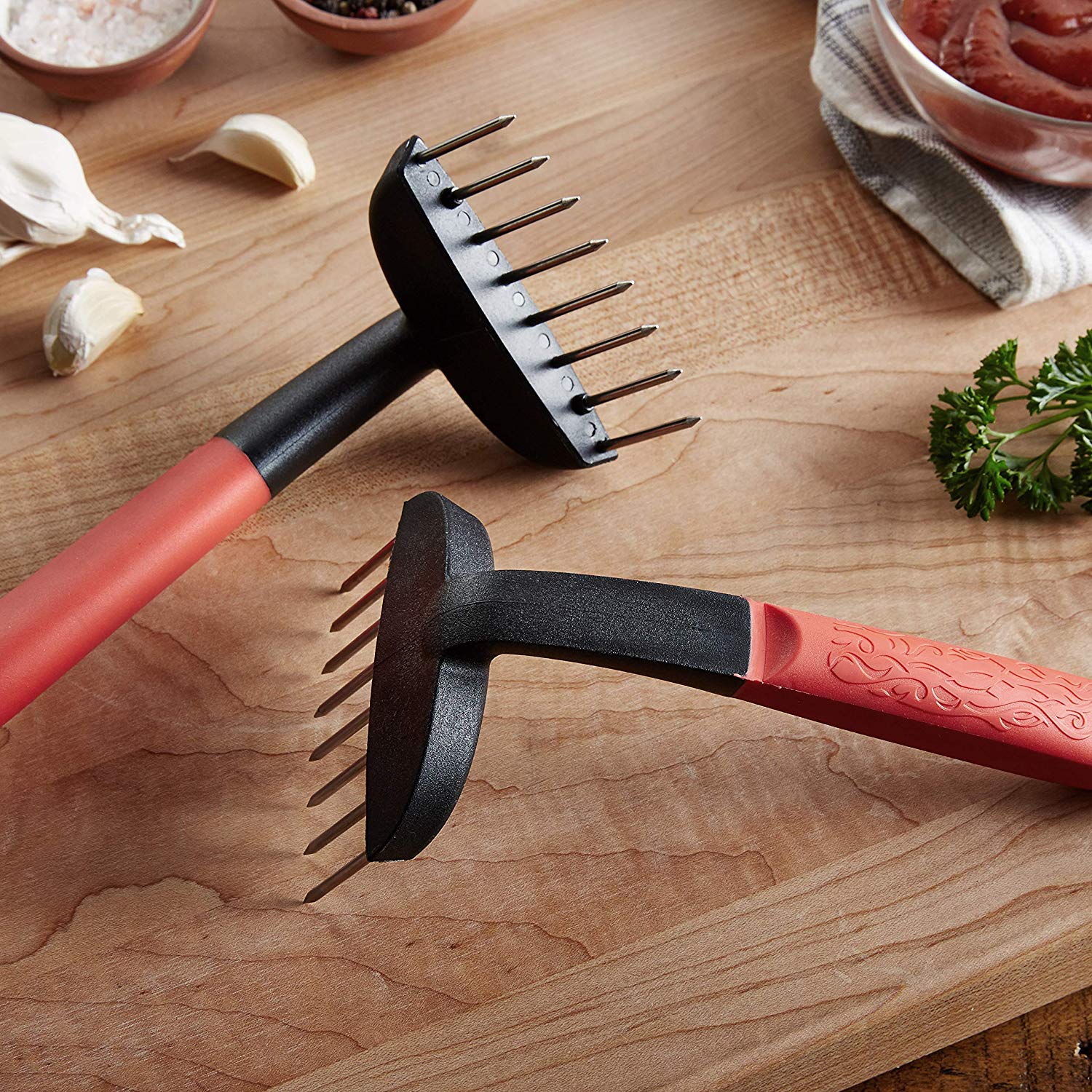 Set de 2 fourches pour effilocher la viande - OUTSET ! - Outset - Broyeur et hachoir - - La Guilde Culinaire