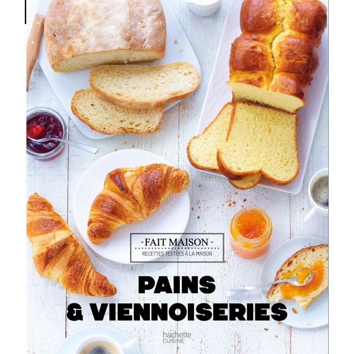 Pains et Viennoiseries - Hachette Ed. - Livre de boulangerie - - La Guilde Culinaire