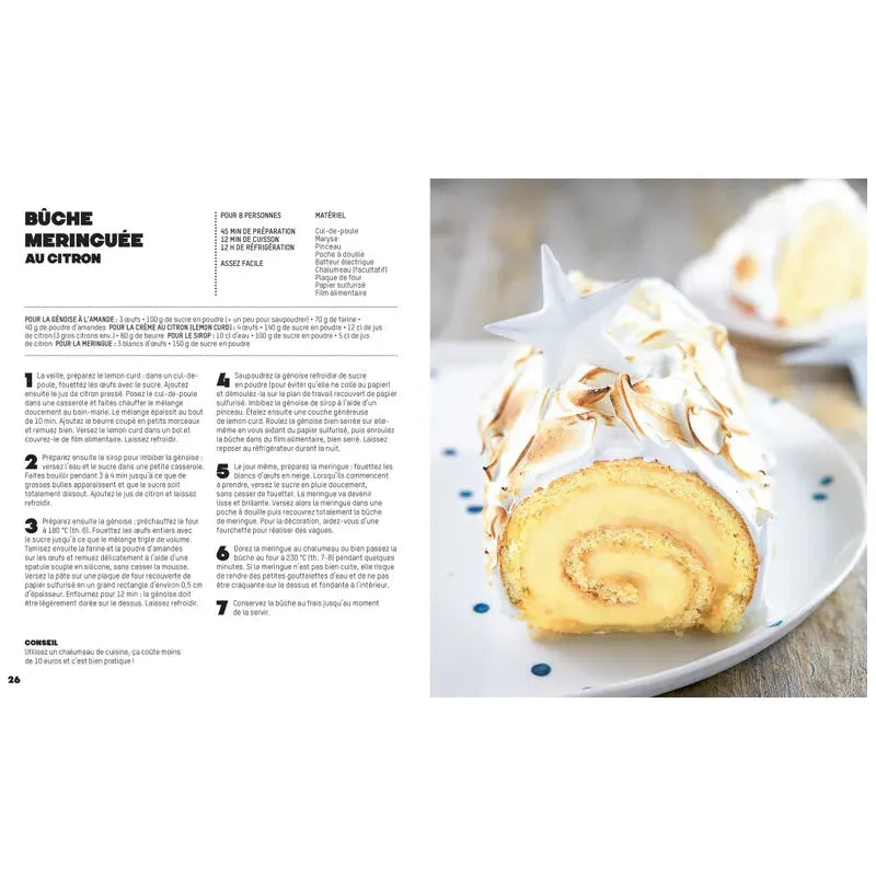 Bûches et galettes - Hachette Ed. - Livre de pâtisserie - - La Guilde Culinaire