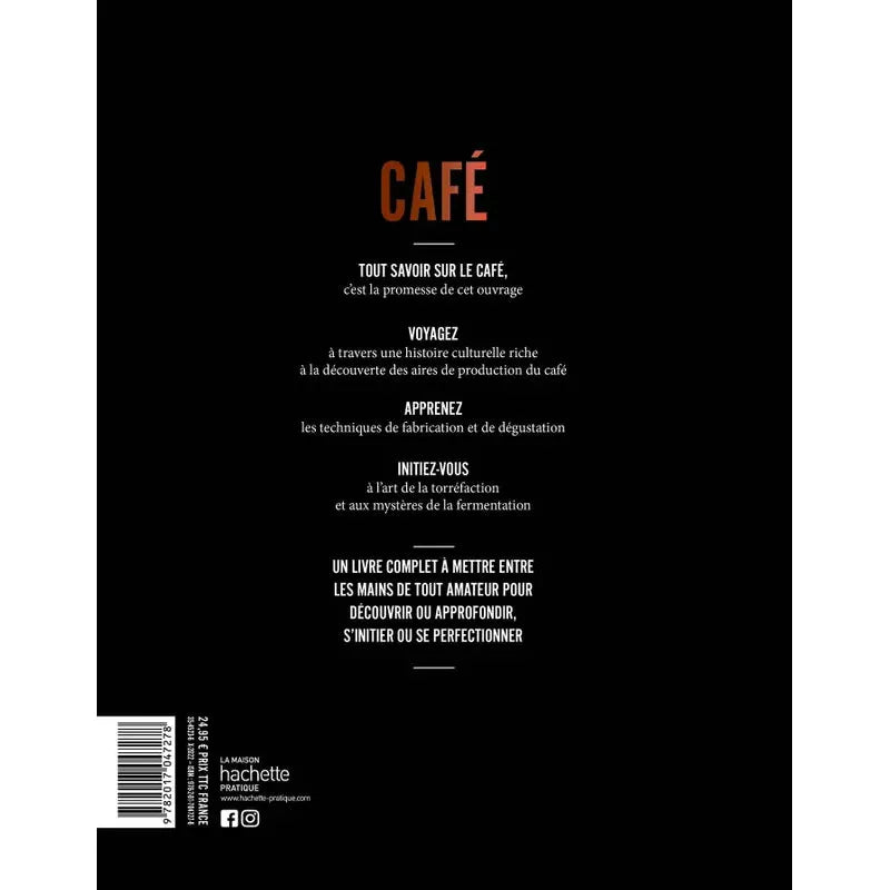 Café - Hachette Ed. - Livre d'alcool et boisson - - La Guilde Culinaire