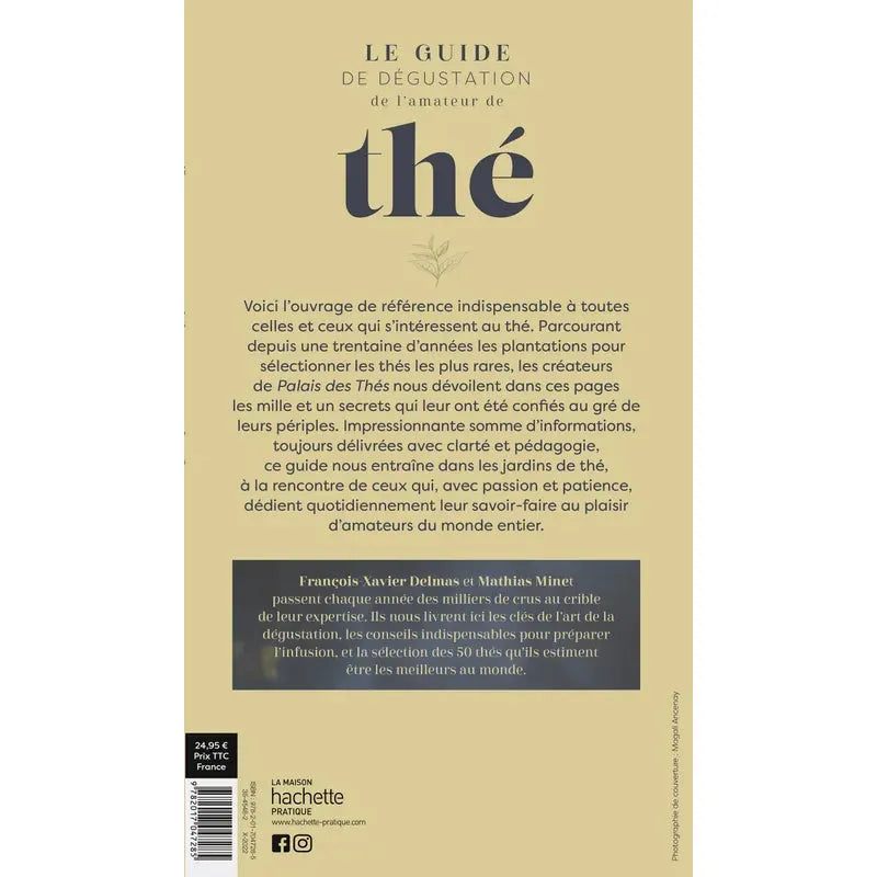 Le guide de dégustation de l'amateur de thé - Hachette Ed. - Livre d'alcool et boisson - - La Guilde Culinaire