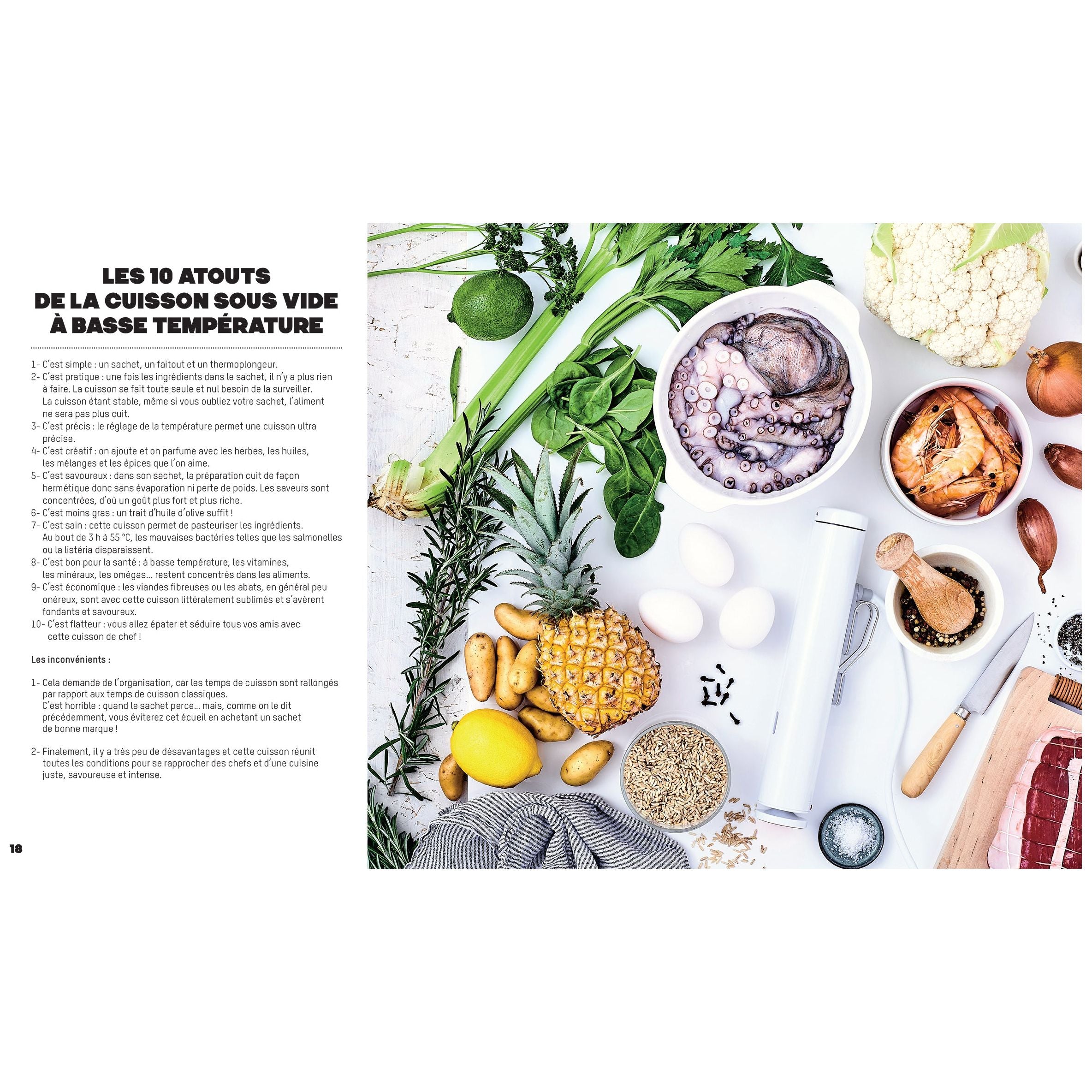 Cuisson sous-vide - Basse Température - Hachette Ed. - Livre de cuisine - - La Guilde Culinaire