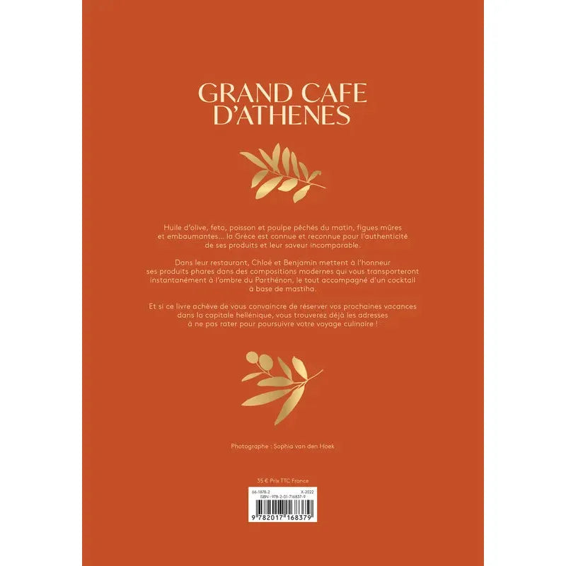 Grand Café d'Athènes ! - Hachette Ed. - Livre d'alcool et boisson - - La Guilde Culinaire