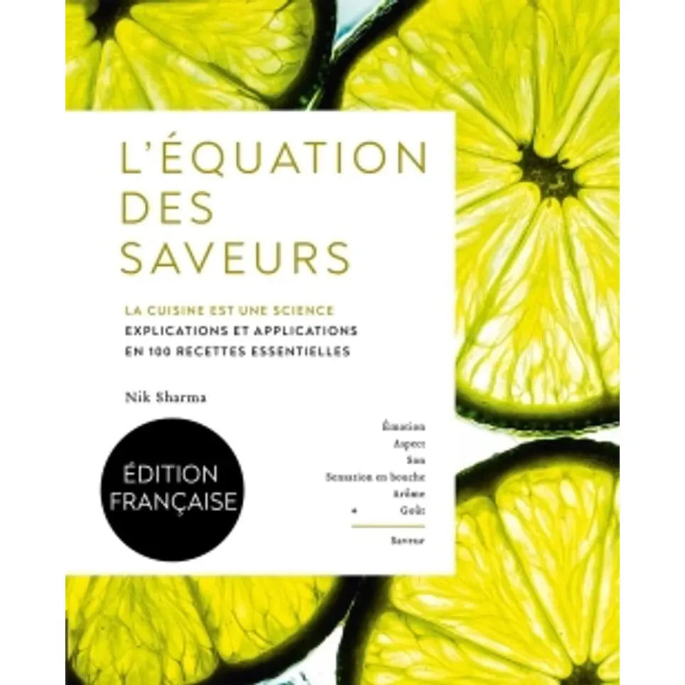 L'Équation des saveurs - Hachette Ed. - Livre de cuisine - - La Guilde Culinaire