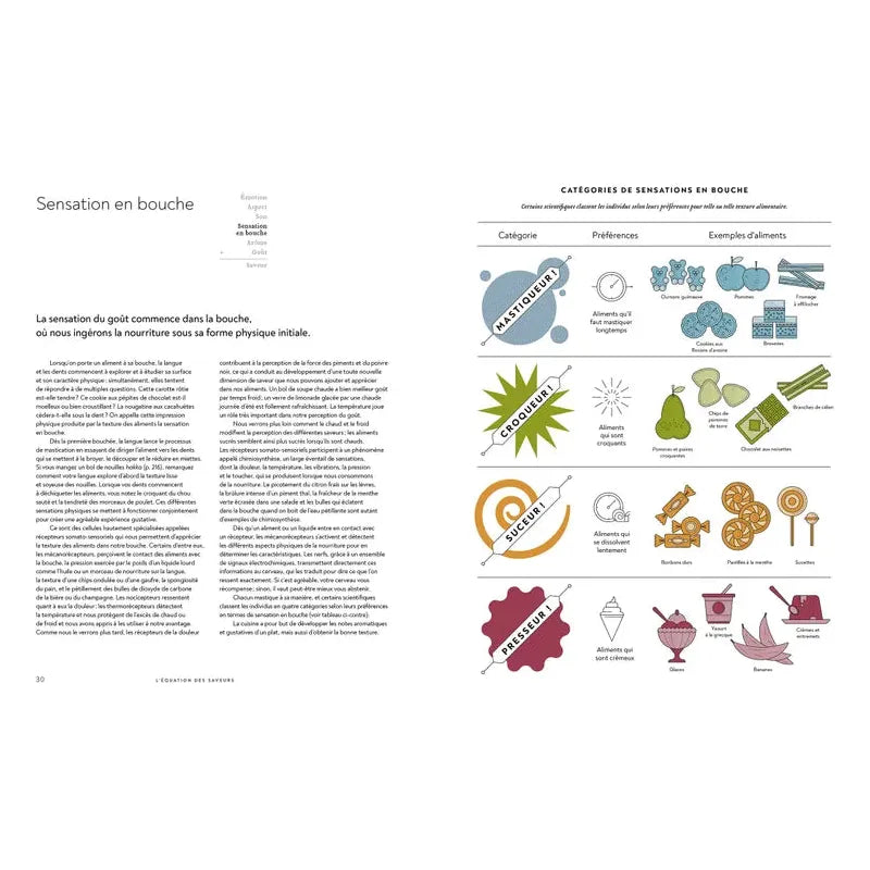 L'Équation des saveurs - Hachette Ed. - Livre de cuisine - - La Guilde Culinaire