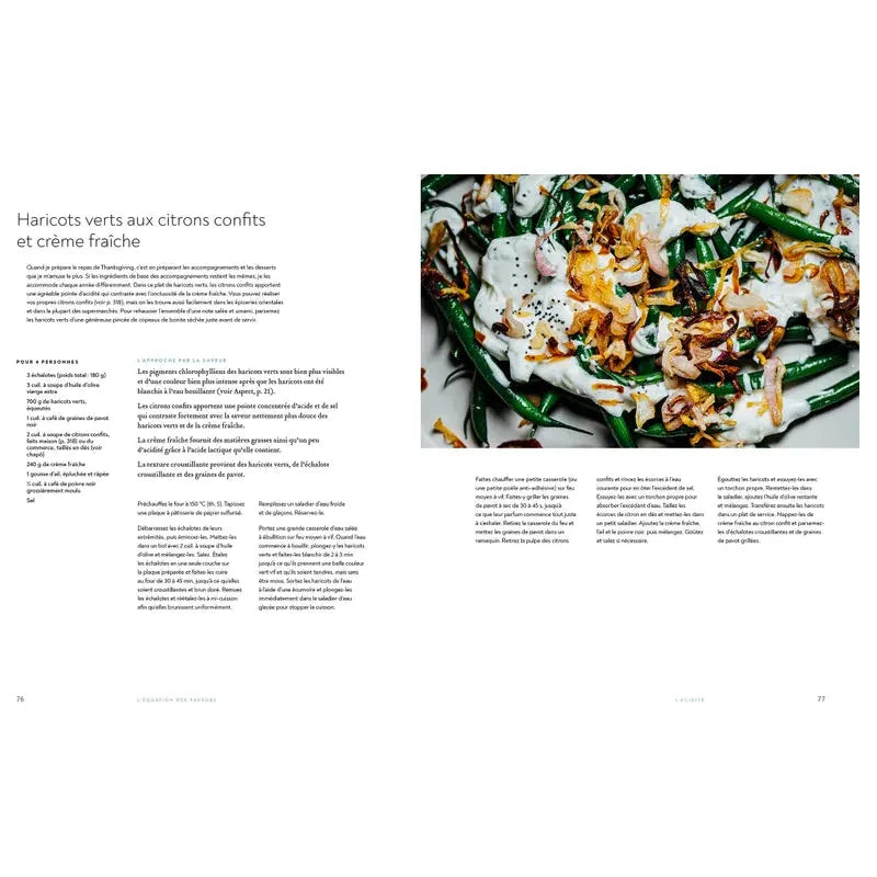 L'Équation des saveurs - Hachette Ed. - Livre de cuisine - - La Guilde Culinaire