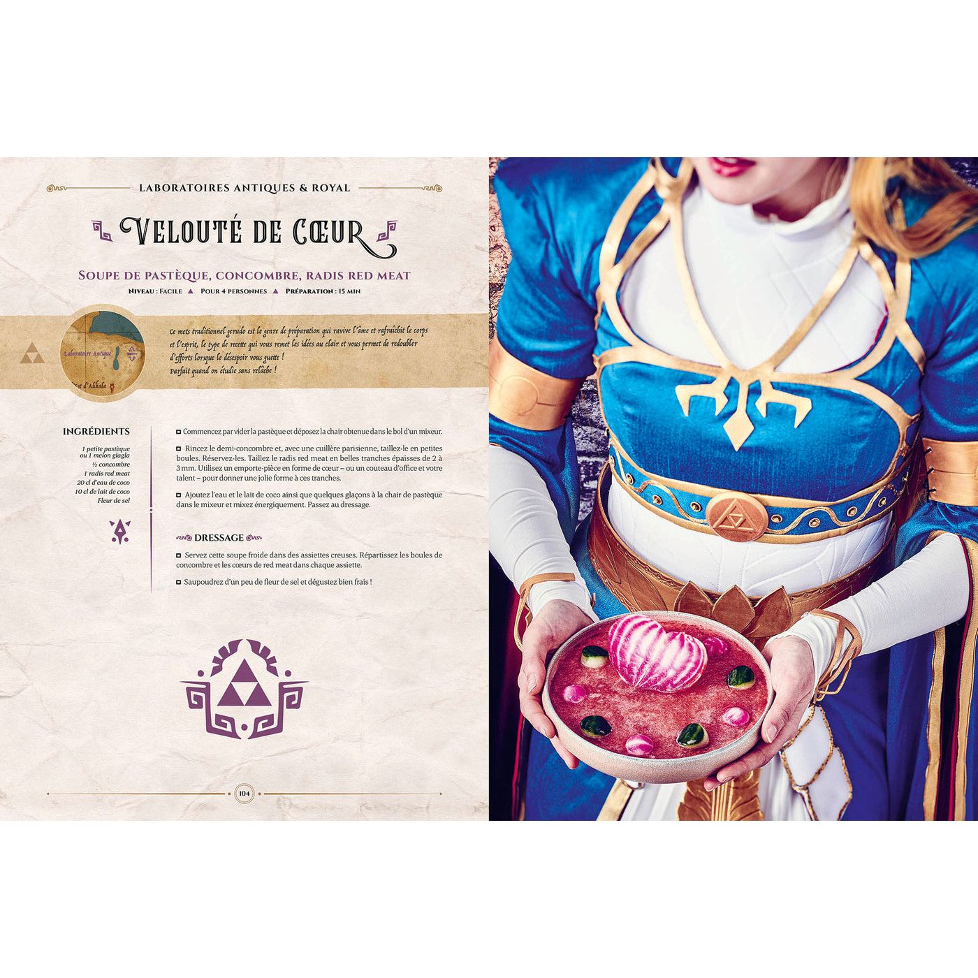 La cuisine dans zelda - Hachette Ed. - Livre de pâtisserie - - La Guilde Culinaire