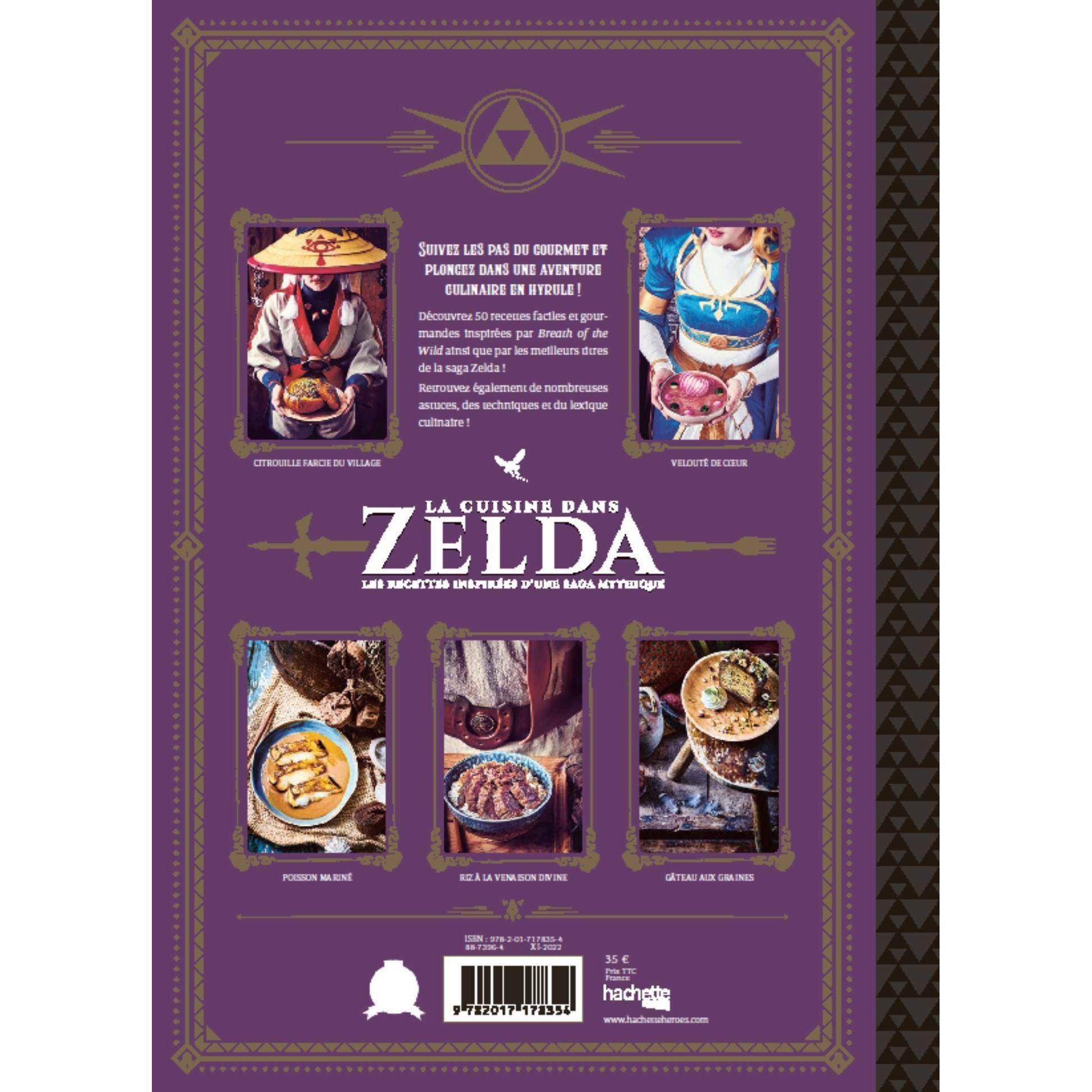 La cuisine dans zelda - Hachette Ed. - Livre de pâtisserie - - La Guilde Culinaire