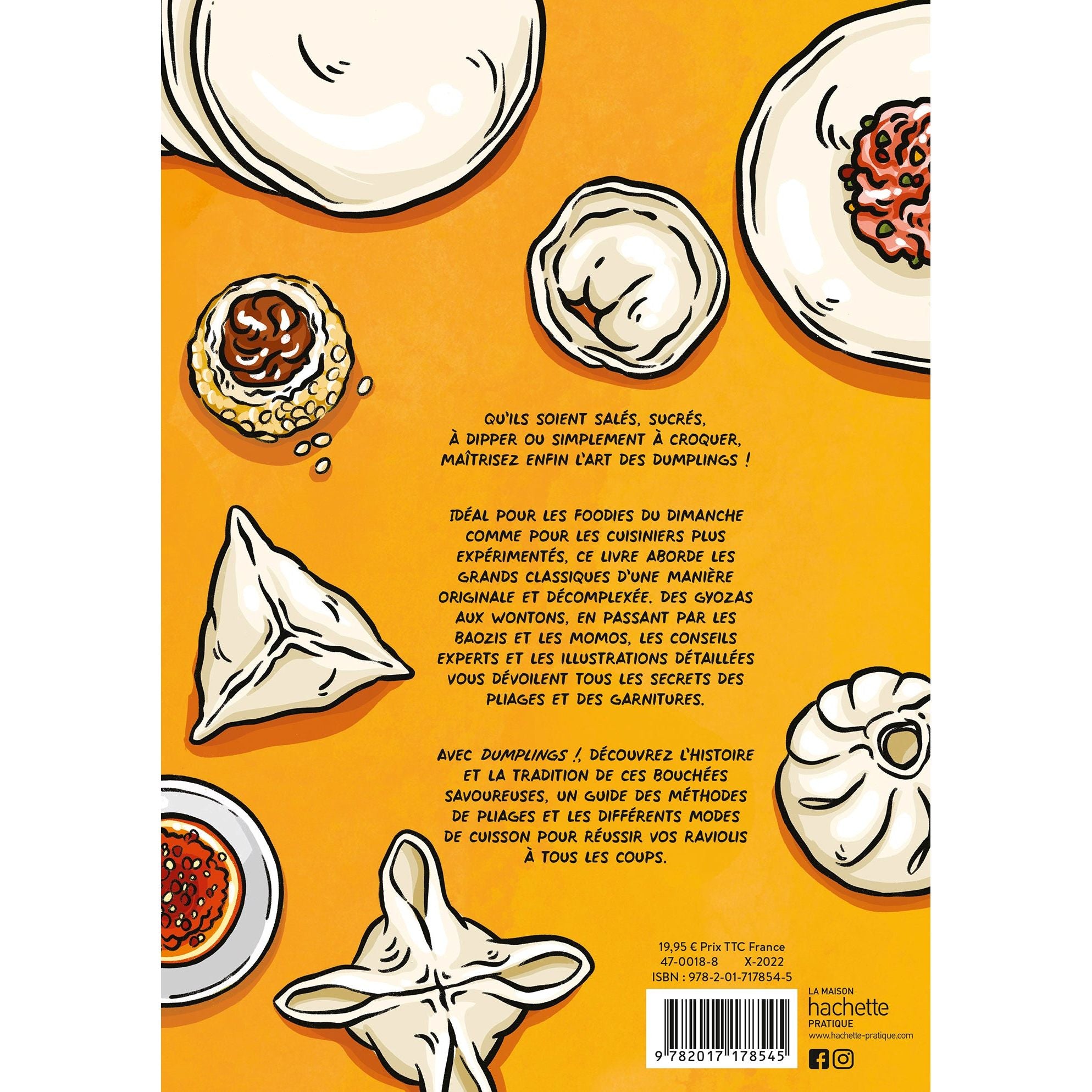 Dumplings - Hachette Ed. - Livre de cuisine - - La Guilde Culinaire