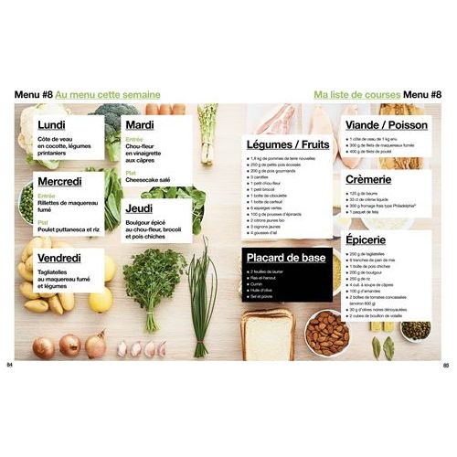 La bible du batchcooking En 2H je cuisine pour toute la semaine - Hachette Ed. - Livre de cuisine - - La Guilde Culinaire