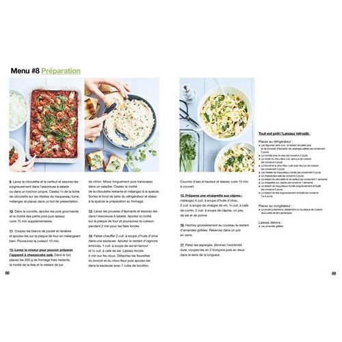 La bible du batchcooking En 2H je cuisine pour toute la semaine - Hachette Ed. - Livre de cuisine - - La Guilde Culinaire