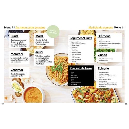 La bible du batchcooking En 2H je cuisine pour toute la semaine - Hachette Ed. - Livre de cuisine - - La Guilde Culinaire