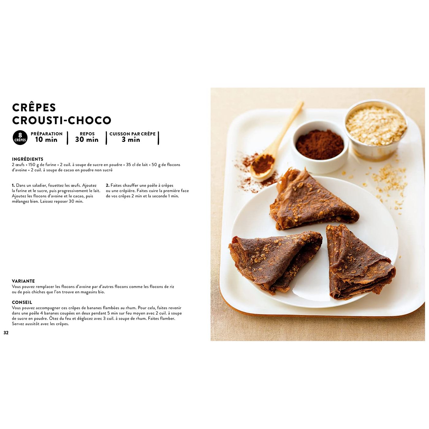 Crêpes, galettes et pancake - Hachette Ed. - Livre de cuisine - - La Guilde Culinaire