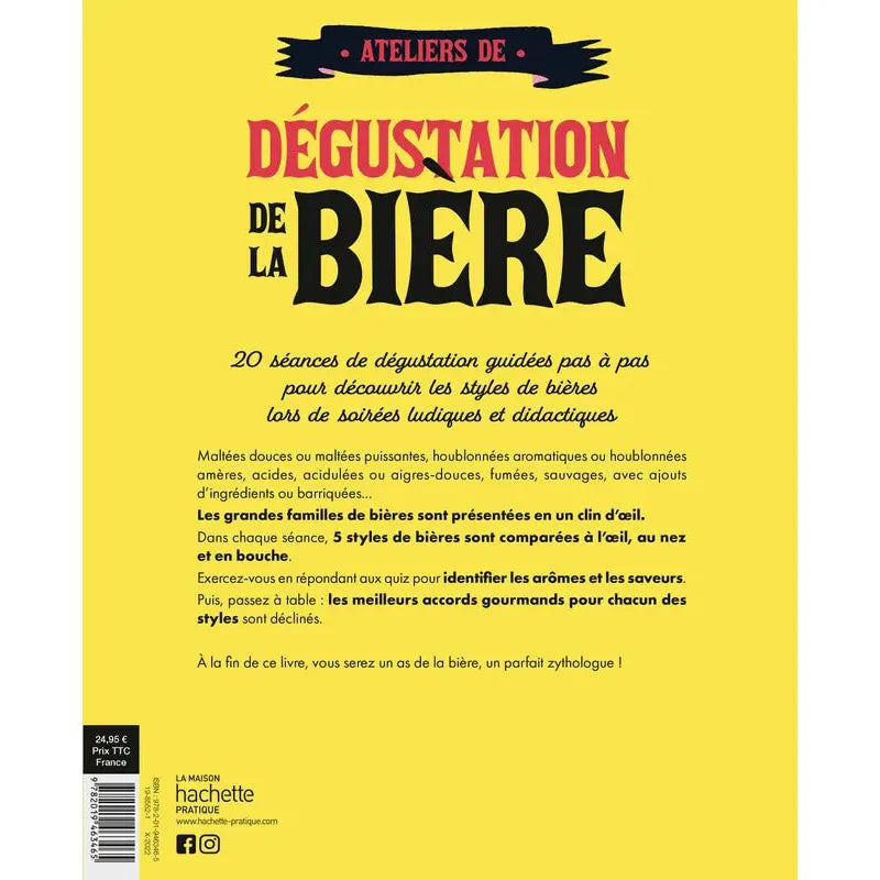 Ateliers de dégustation de la bière - Larousse Ed. - Livre d'alcool et boisson - - La Guilde Culinaire