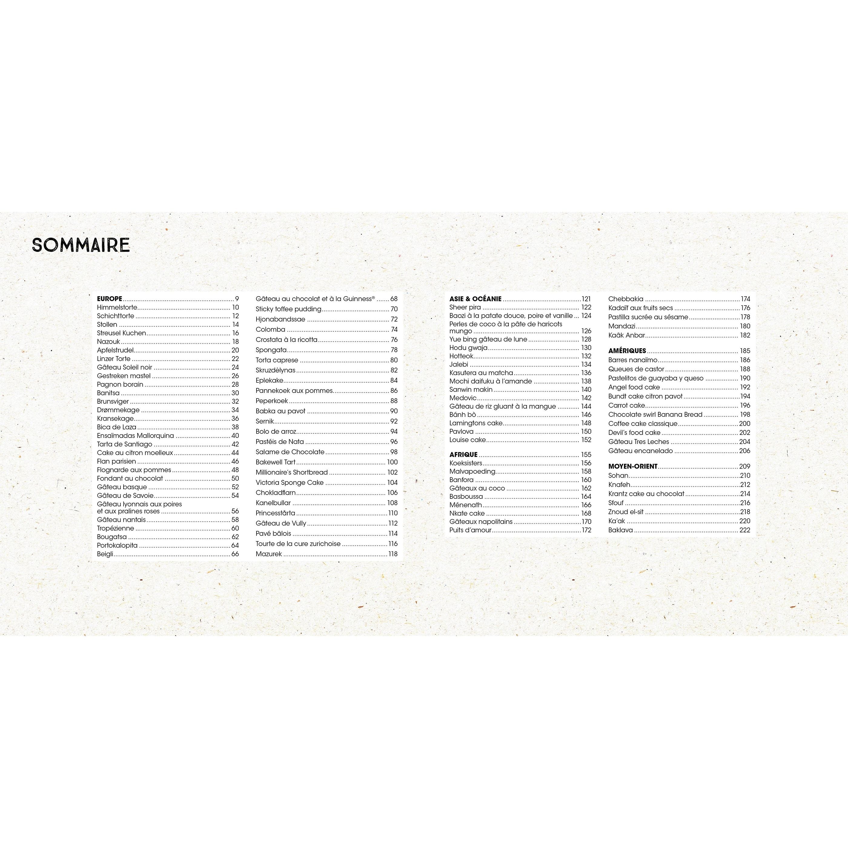 Gâteaux du monde - Hachette Ed. - Livre de pâtisserie - - La Guilde Culinaire