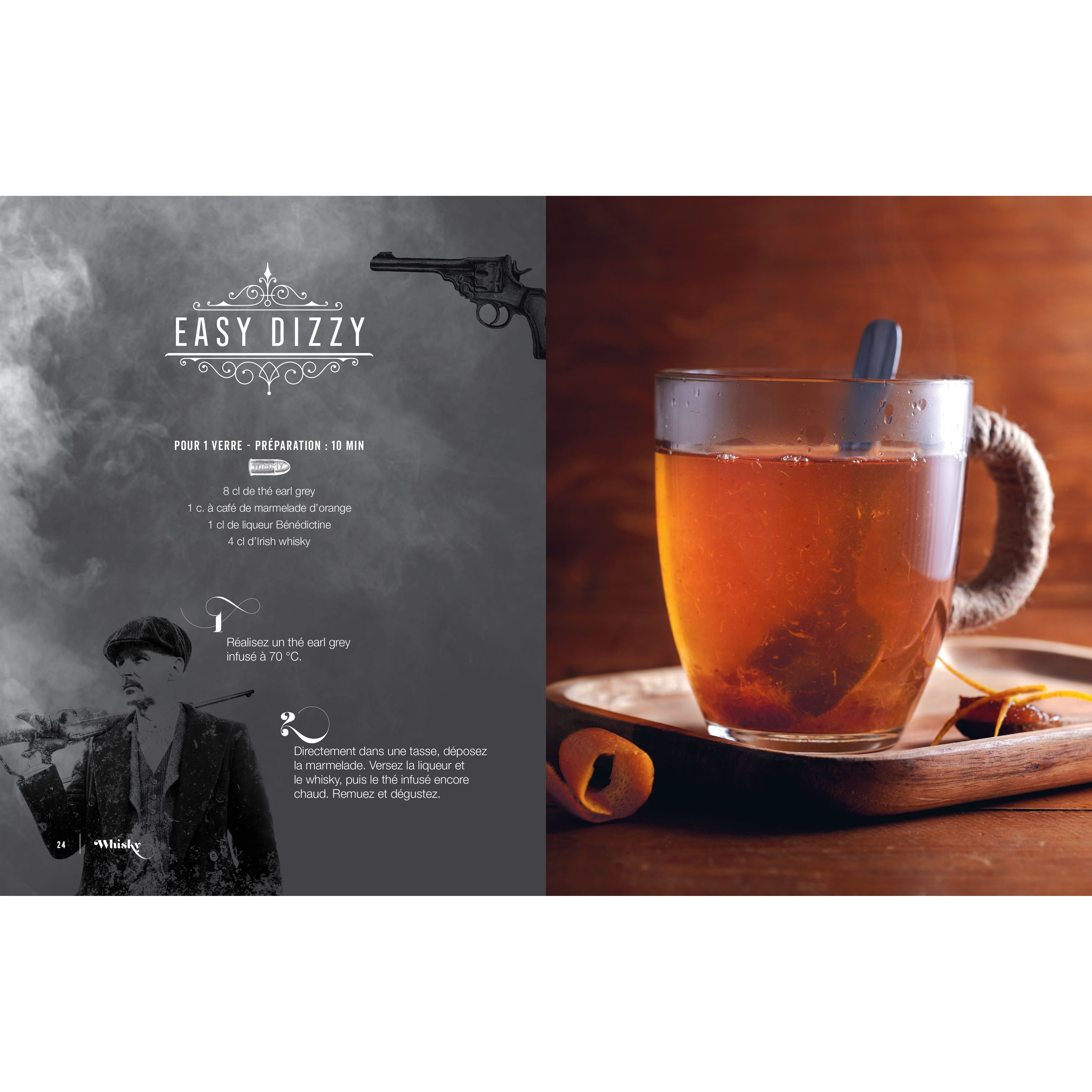 Cocktail Book Peaky Blinders ! - Larousse Ed. - Livre d'alcool et boisson - - La Guilde Culinaire